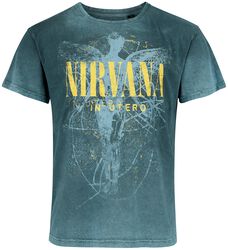 In Utero Dye, Nirvana, T-Shirt Manches courtes