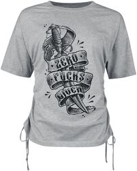 T-shirt met print voorop, Rock Rebel by EMP, T-shirt