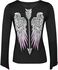 Longsleeve With Wing And Feather Print