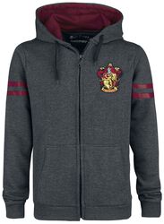 Gryffondor Sport, Harry Potter, Sweat-shirt zippé à capuche