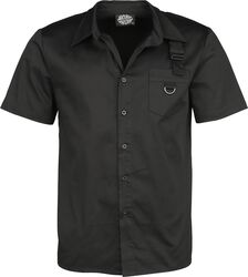 Black Shirt, H&R London, Shirt met korte mouwen