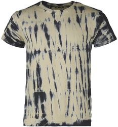 Tie-dye T-shirt, Black Premium by EMP, T-shirt