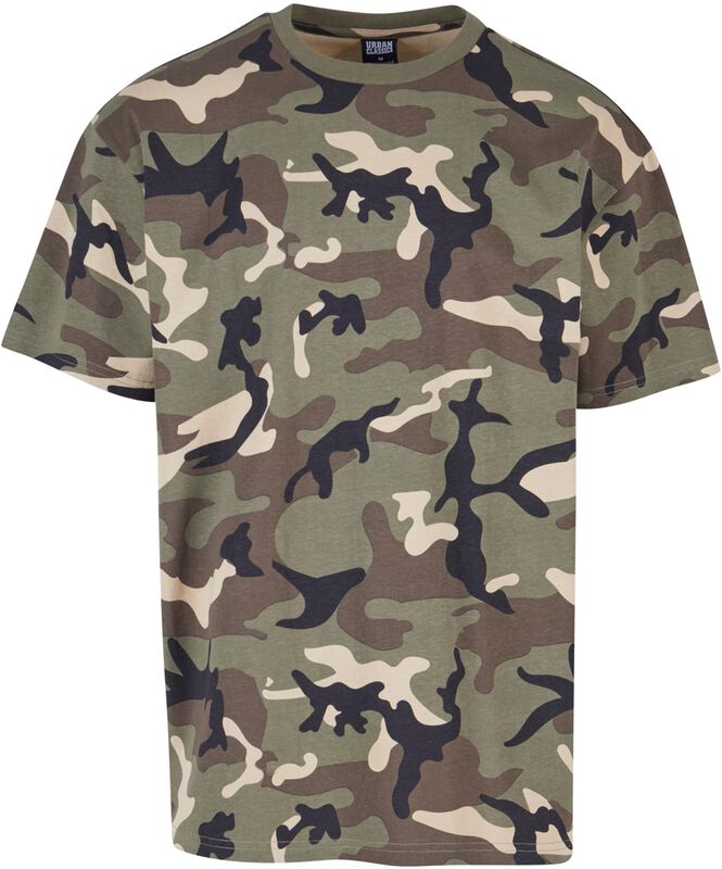 T-shirt Camouflage Heavy Oversize
