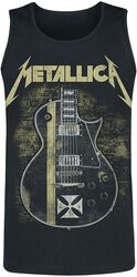 Hetfield Iron Cross Guitar, Metallica, Débardeur