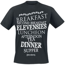 Hobbit Meals, Le Seigneur Des Anneaux, T-Shirt Manches courtes