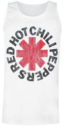Distressed Logo, Red Hot Chili Peppers, Débardeur