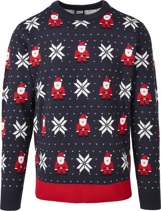Santa And Snowflakes Sweater