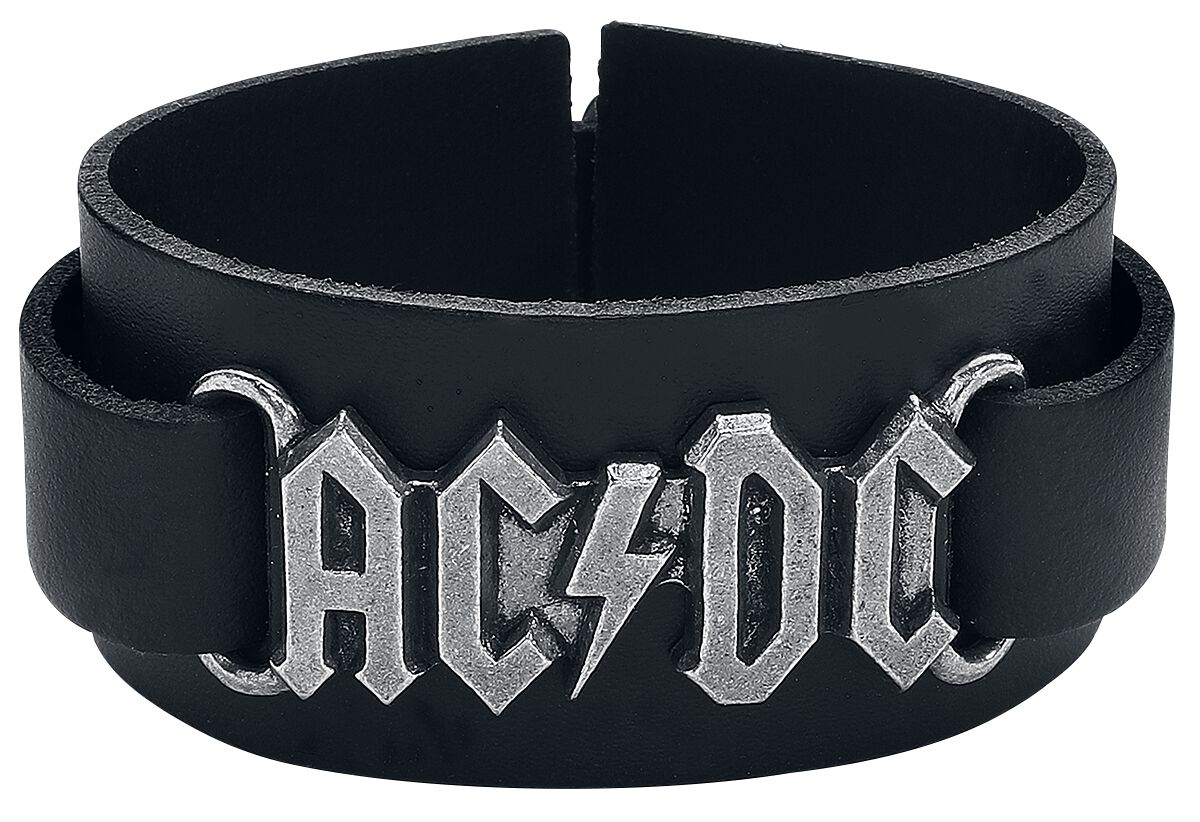 AC/DC Logo | AC/DC Lederen armband | Large