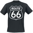 Classic Logo, Route 66, T-shirt
