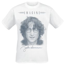 Imagine, John Lennon, T-Shirt Manches courtes