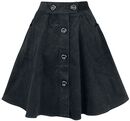 Wonder Years Mini Skirt, Hell Bunny, Korte rok