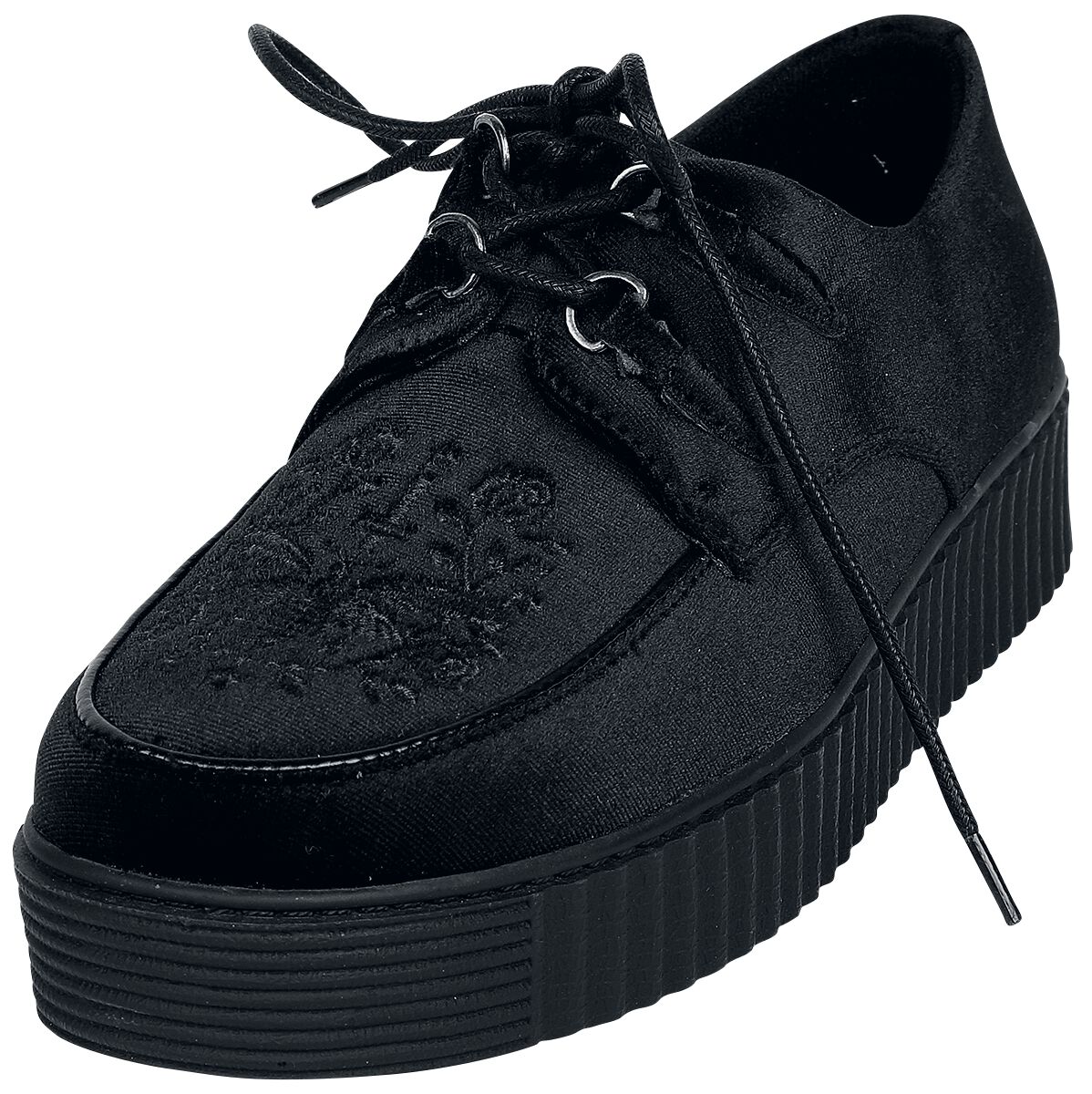 neus Ontrouw Aardbei Black Creepers | Gothicana by EMP Creepers | Large