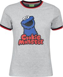 Macaron Le Glouton, Sesame Street, T-Shirt Manches courtes