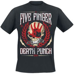 Laurel Emblem V1, Five Finger Death Punch, T-Shirt Manches courtes