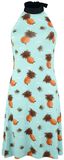 Pineapple Halter Neck Dress