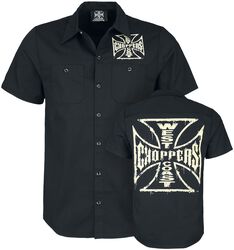 Versleten OG logo, West Coast Choppers, Shirt met korte mouwen
