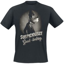 Dingo - Suspiciously, Mickey Mouse, T-Shirt Manches courtes