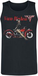 Pinup Motorcycle, Van Halen, Débardeur