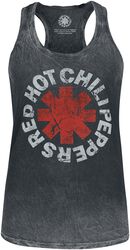 Distressed Logo, Red Hot Chili Peppers, Débardeur