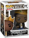 Notorious B.I.G. (With Crown) Rocks Vinyl Figure 77, The Notorious B.I.G., Funko Pop!