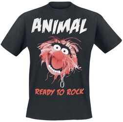Animal - Ready To Rock, Le Muppet Show, T-Shirt Manches courtes