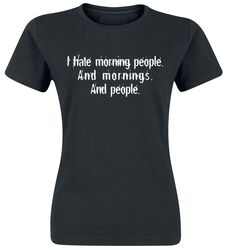 Morning People, Slogans, T-Shirt Manches courtes