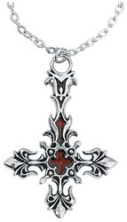 St. Lucifer's - Red Blood Cross, Alchemy Gothic, Halsketting