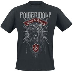 Chaos Crest, Powerwolf, T-Shirt Manches courtes