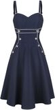 Claudia Nautical Flared Dress