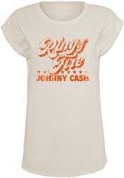 Ring Of Fire, Johnny Cash, T-Shirt Manches courtes